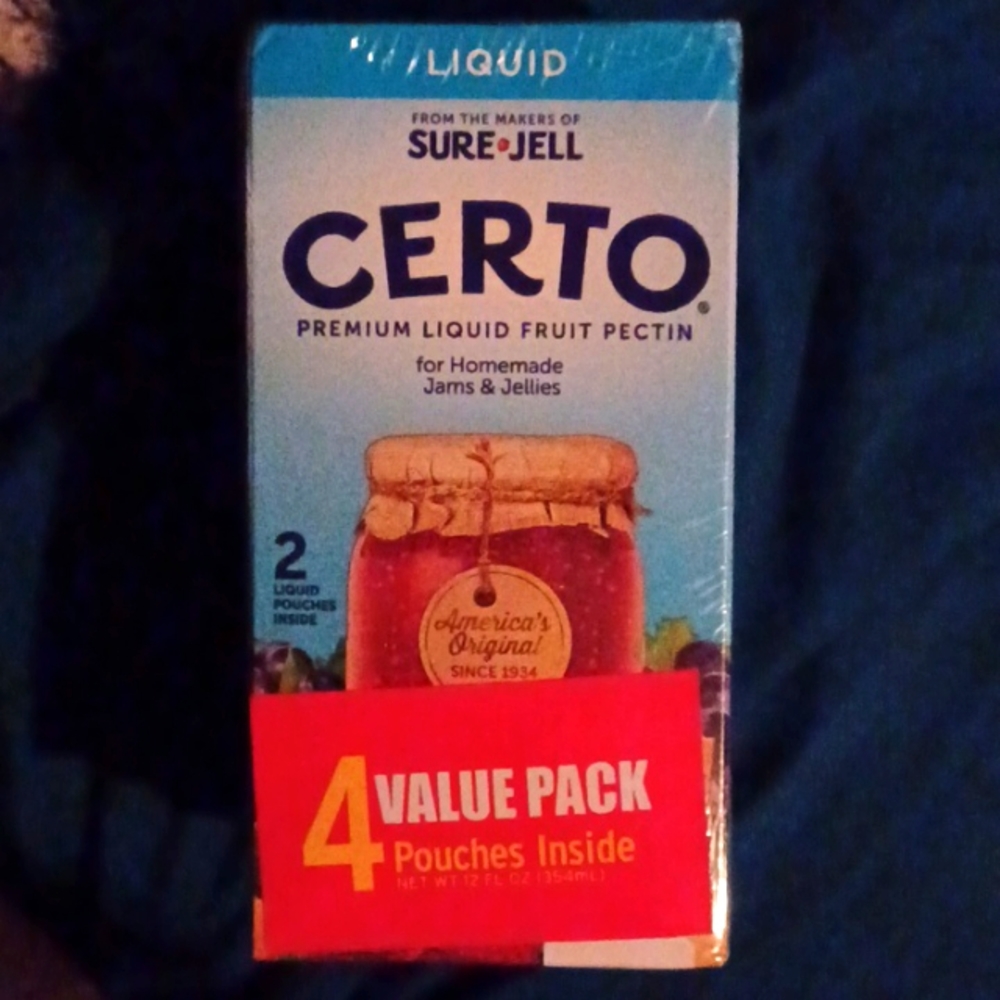 Sure Jell Certo Liquid Fruit Pectin